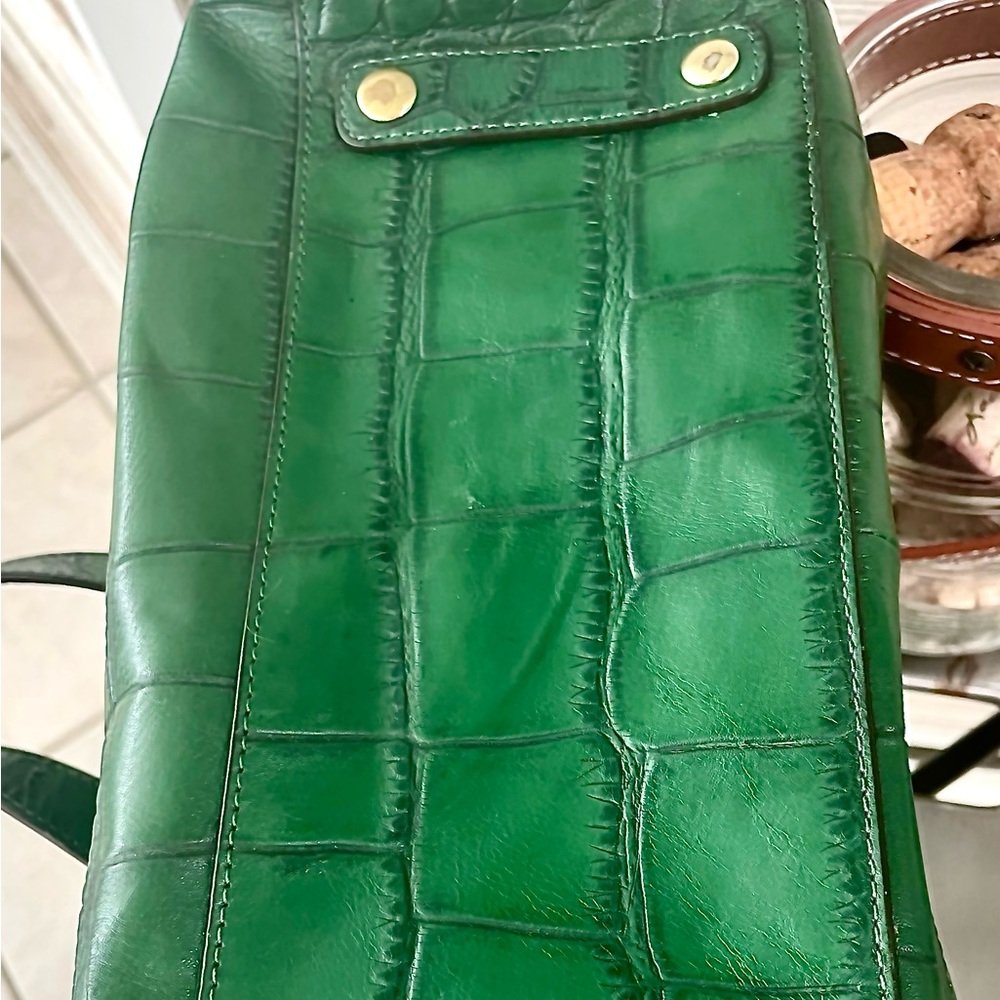 Coach Ashley Embossed Croc Bag - Picture 7 of 7